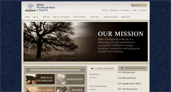 Desktop Screenshot of biblepres.org